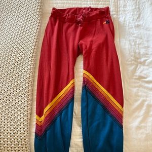 Aviator Nation Red Sweatpants